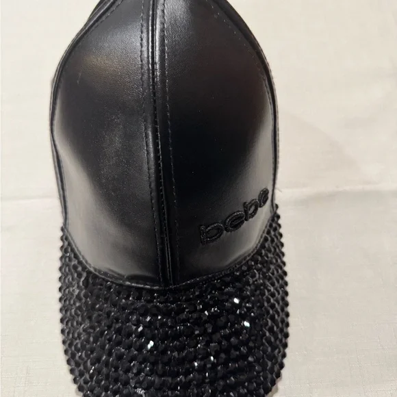 bebe | Accessories | Bebe Black Sequin Embellished Hat  display picture 1